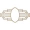 Ekena Millwork Elizabeth Wood Fretwork Pierced Medallion, 32"W x 16"H x 8 3/4"IW x 15 1/8"IH x 1/4"T, Hickory CMWP32X16X0250EBHI - alternate 3